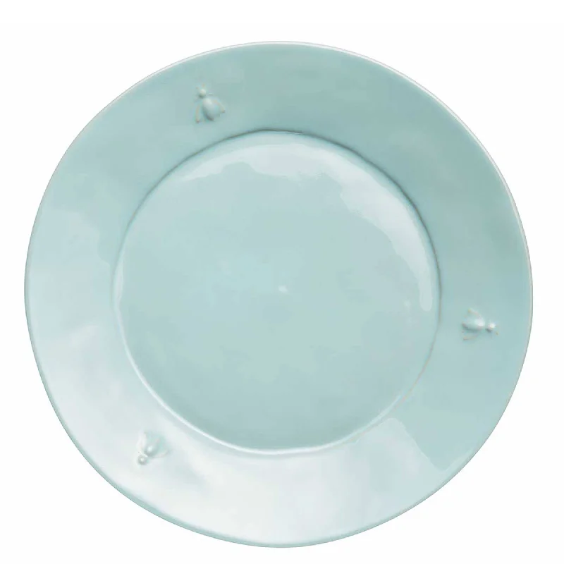 La Rochere Bee Ceramic Dinner Plates - Blue