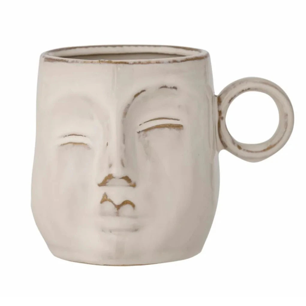 Bloomingville - Stoneware Face Mug