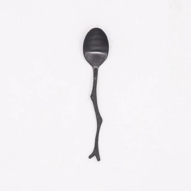 Black spoon