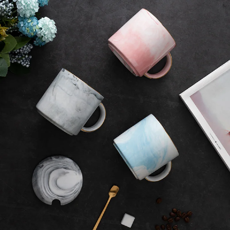 Ceramic Marble Mugs