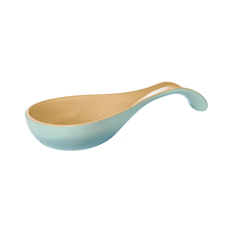 Chasseur La Cuisson Duck Egg in Blue Spoon Rest