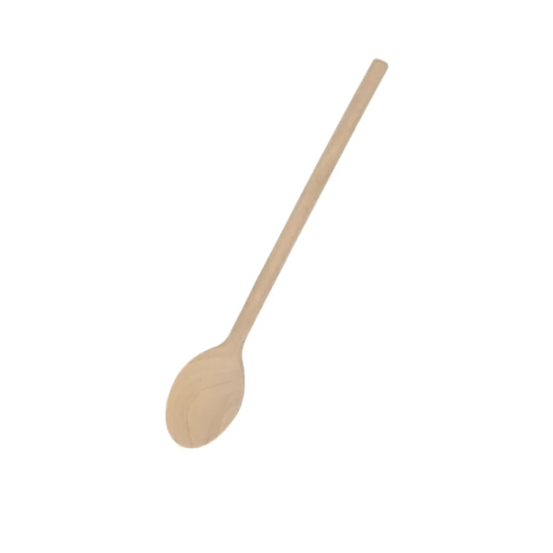 Chef Inox Wide Beechwood Spoon 25cm