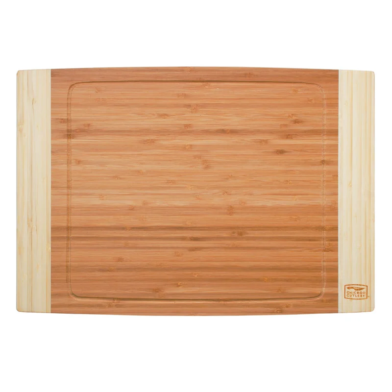 Chicago Cutlery 20 in. L X 14 in. W X 0.7 in. Bamboo Cutting Board