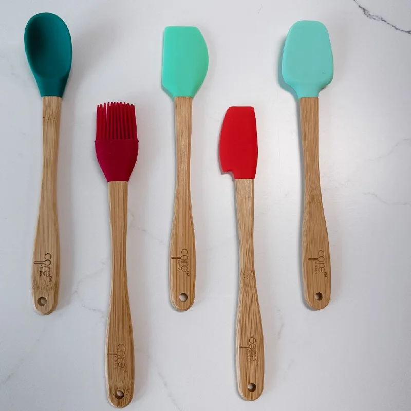 Core Home - Bamboo & Silicone Mini Utensil