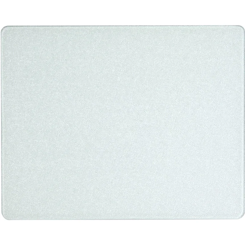 Vance Surface Saver 12 in. L x 5 in. W White Glass Cutting Board