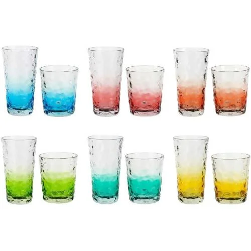 Costco Jia Wei Tumbler Set - 12 pieces