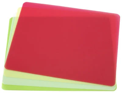 Cutting Board Chopping Mats, Color Coded, Flexible, 15.75 x 12-In., 4-Pk.