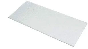 Cutting Board, White, 9 1/2" x 27 1/2" x 1/2'    -  NRE # 017770