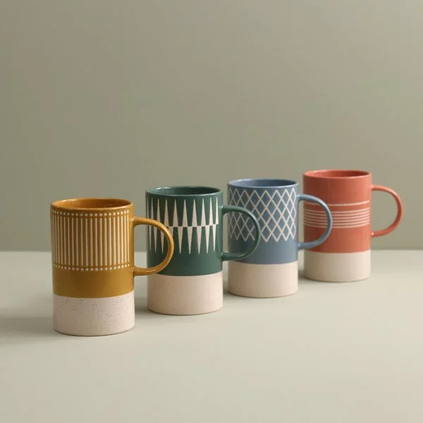 Danica - Etch Stoneware Mug