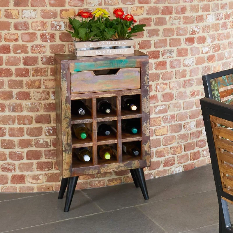 Dunes Wine Rack Side Table