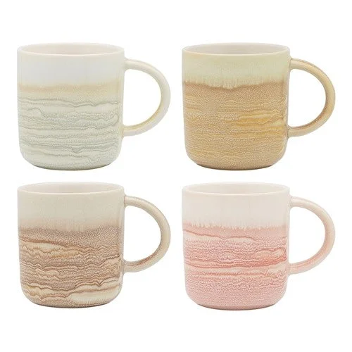 Ecology Mirage Set Of 4 Mugs 325ml