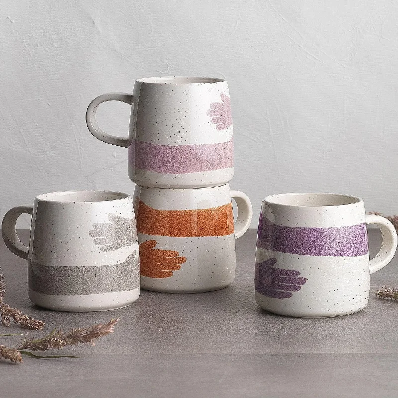 Ecology Set Of 4 Mugs Hug 340ml