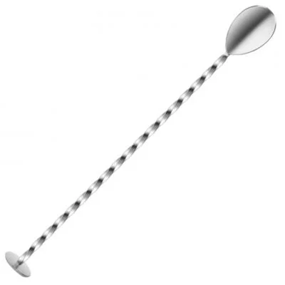 Final Touch Cocktail Mixing Spoon, Stainless Steel