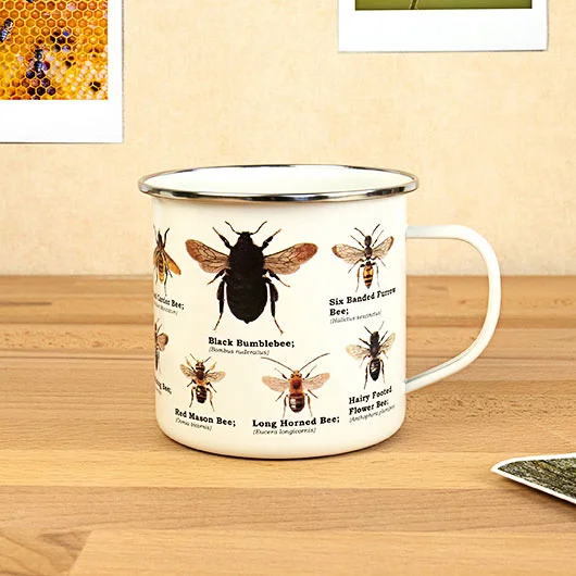 Gift Republic - Enamel Mug, Bee