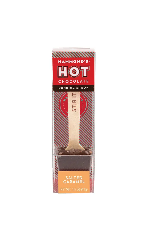 Hammond's Candies - Salted Caramel Dark Chocolate Dunking Spoon