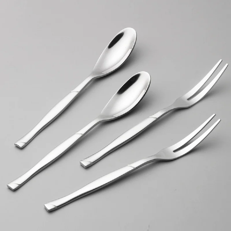 High Quality Stainless Steel Fruit Fork & Spoon