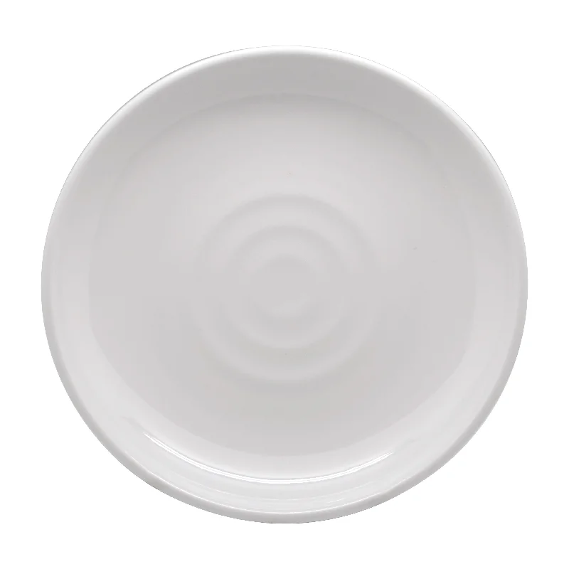 Jab White Ripple Plate 25cm