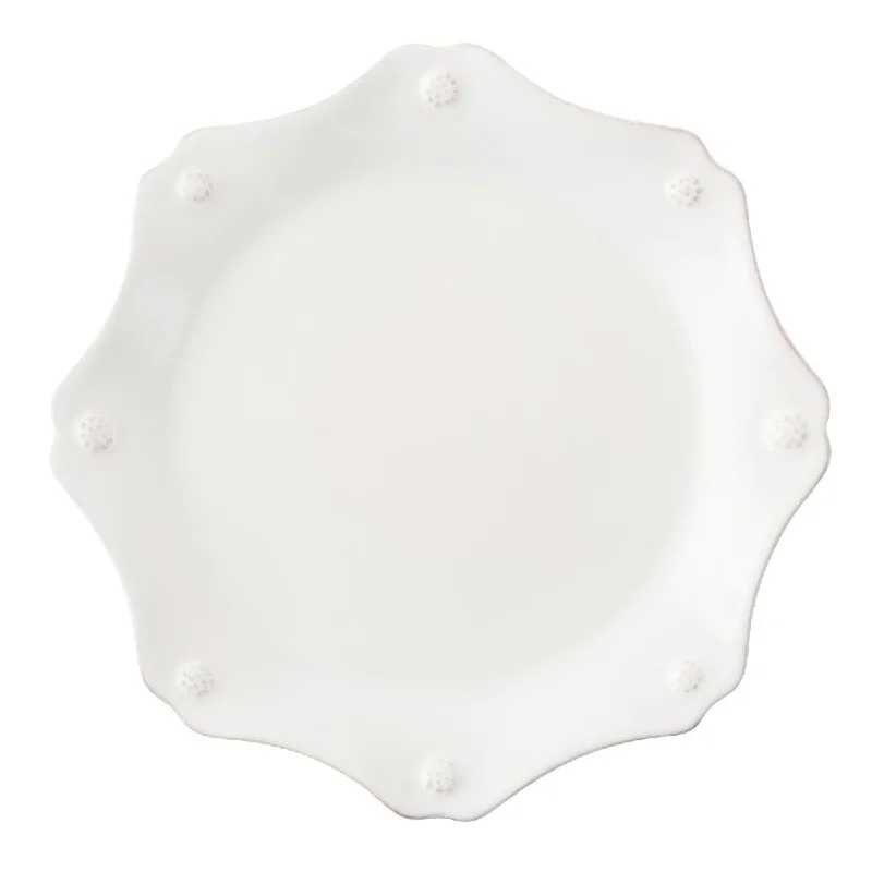 Juliska - Berry & Thread Whitewash Scalloped Dessert or Salad Plate