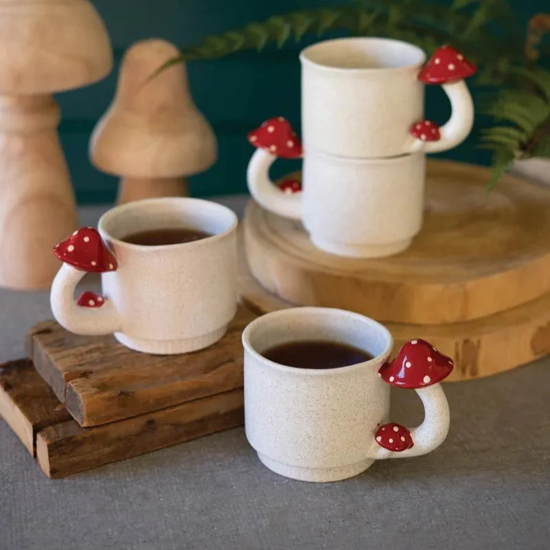 Kalalou - Ceramic Mushroom Mug