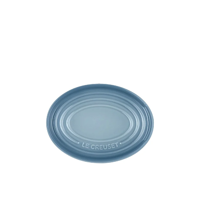 Le Creuset Stoneware Oval Spoon Rest Chambray