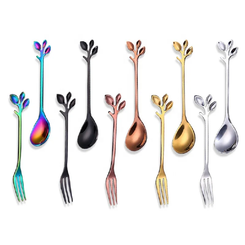 Leaf Forks & Spoons