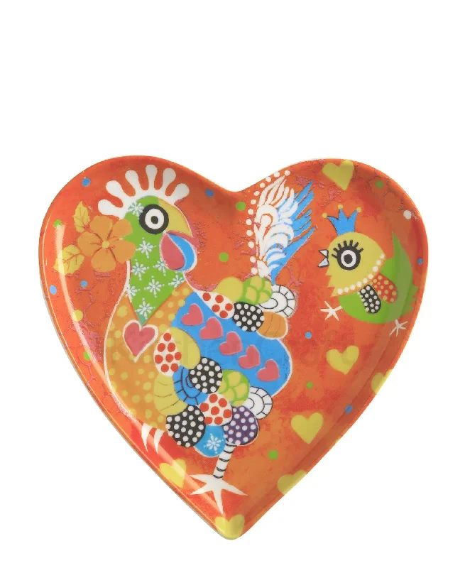 Love Hearts Chicken Plate 15.5cm