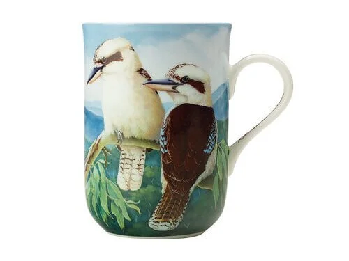 Maxwell & Williams Birds Of Australia 10th Anniversary Mug 300ml Kookaburra