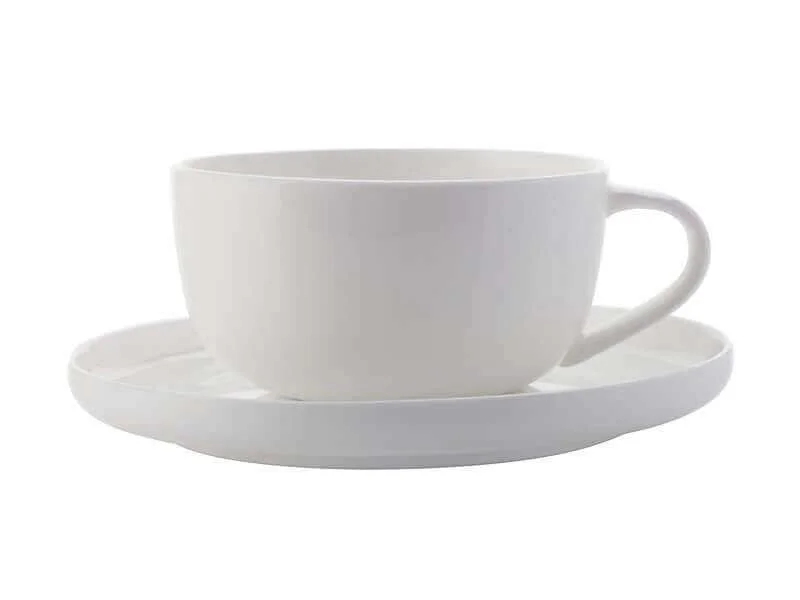 Maxwell & Williams Cashmere High Rim Demi Cup & Saucer 100ml