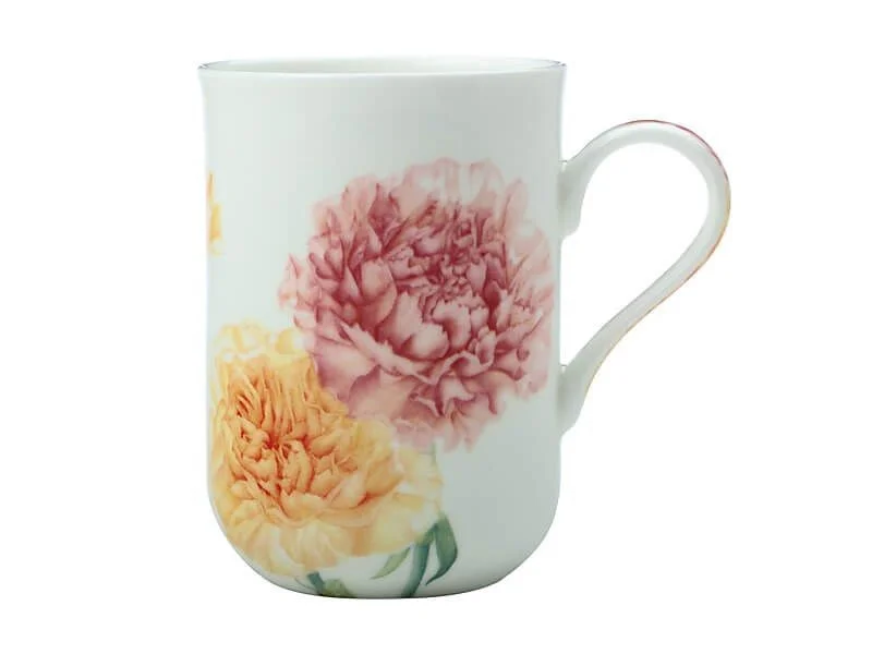 M&w Katherine Castle Floriade Mug 350ml Carnations