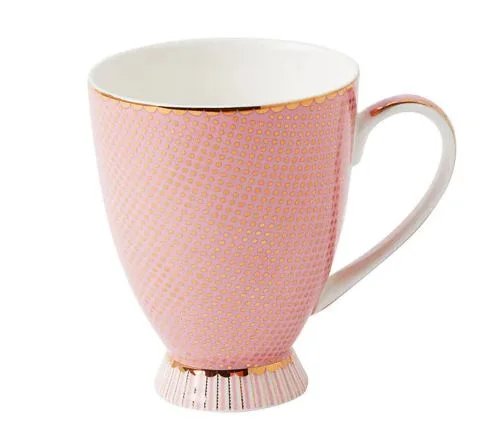 Maxwell & William Teas& C's - Regency Footed Mug 300ml - Pink