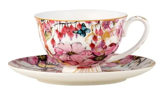 Maxwell & Williams - Estelle Michaelides - Enchantment Footed Cup & Saucer 200ml