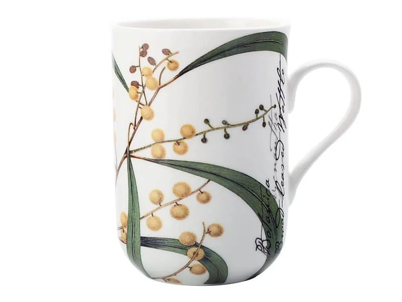 Maxwell & Williams Royal Botanic Gardens Botanic Mug Wattle 300ml