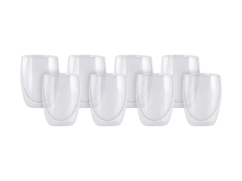 Maxwell & Williams Blend Double Wall Cup 350ml Set Of 8