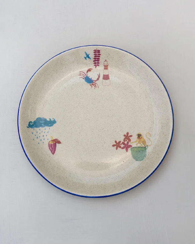 Nancowry Lighthouse Dinner Plate