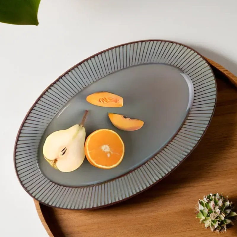 Oval Shape Serving Platter For Perfect Meal 1 PC By Rena