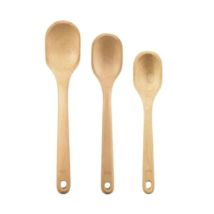 Oxo 3 Piece Wooden Spoon Set