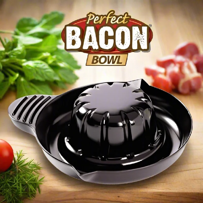 Perfect Bacon Cook In Oven Bowls -2pieces