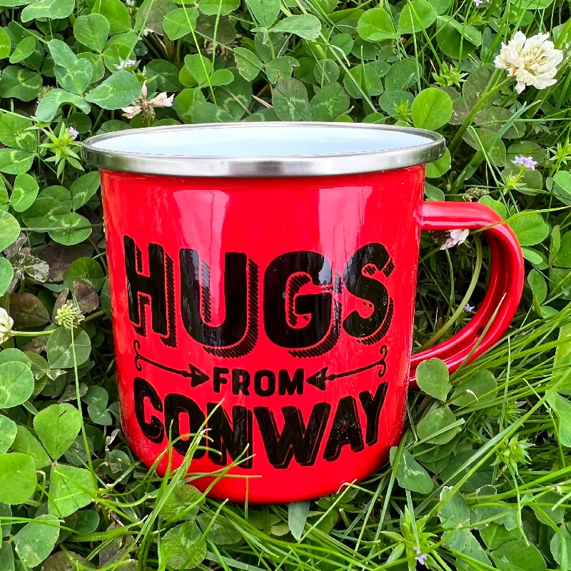 Rock Scissors Paper - Hugs From Conway Enamel Camp Cup