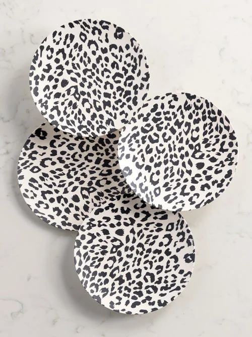 Shiraleah - Ainsley Cheetah Salad Plates