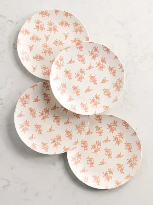 Shiraleah - Primavera Ivory Dinner Plates