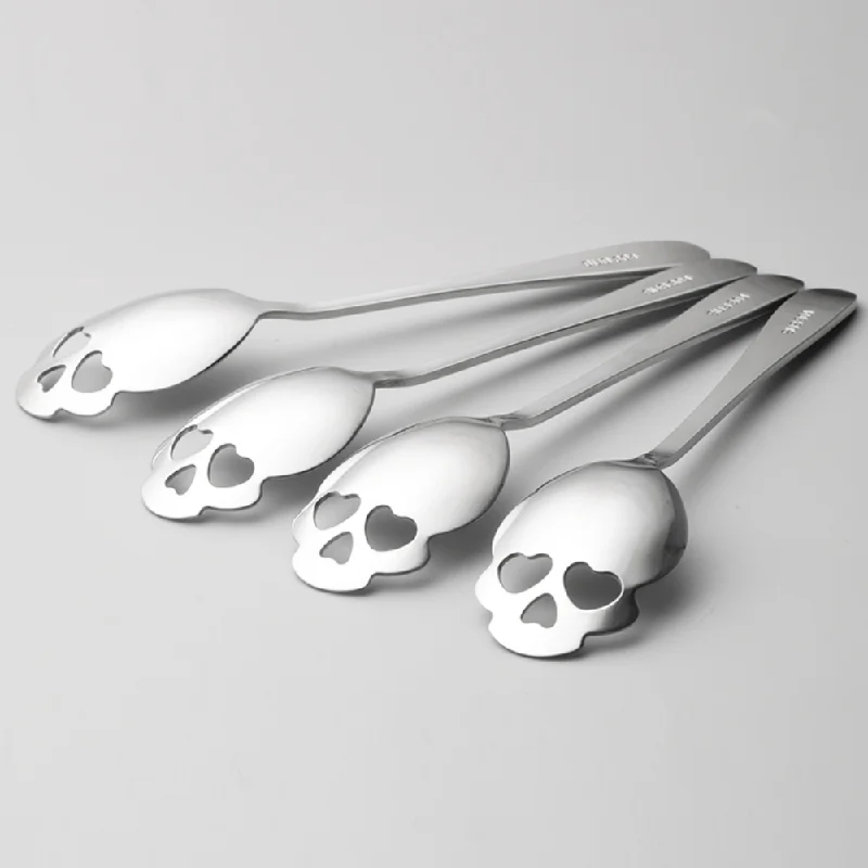 Stainless Steel Skeleton Shape Serving Spoon