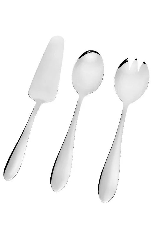 Stanley & Rogers Noah 3 Pc Hostess Set - Salad Fork, Salad Spoon & Cake Server