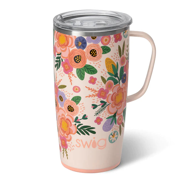 Swig - Full Bloom Travel Mug, 22 Ounce