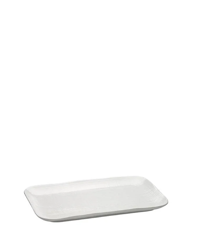 Symphony Rectangular Platter 39 x 26cm - White