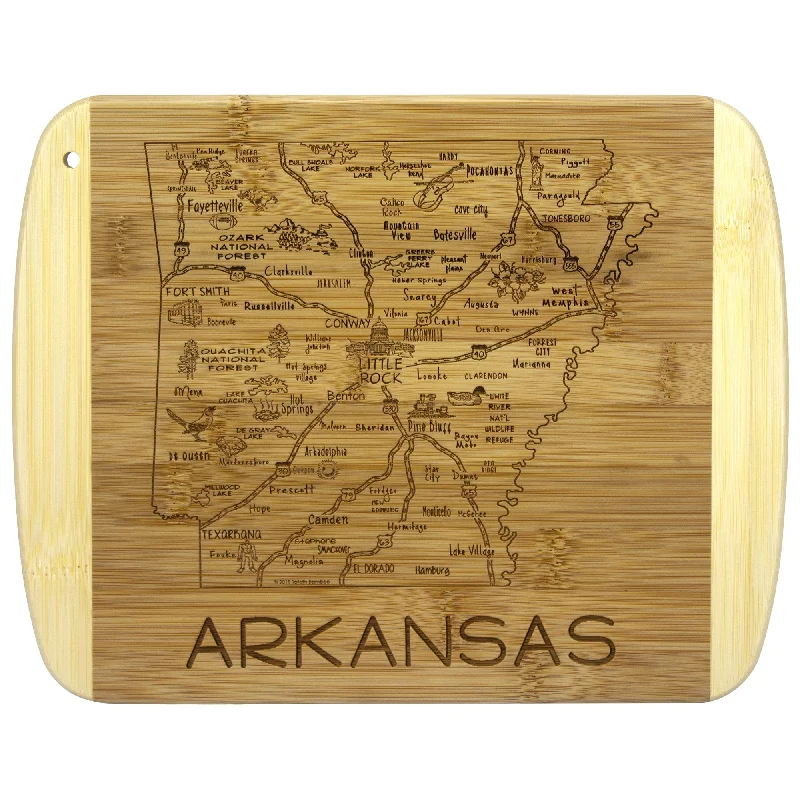 Totally Bamboo - Arkansas Slice of Life Cutting & Serving Board