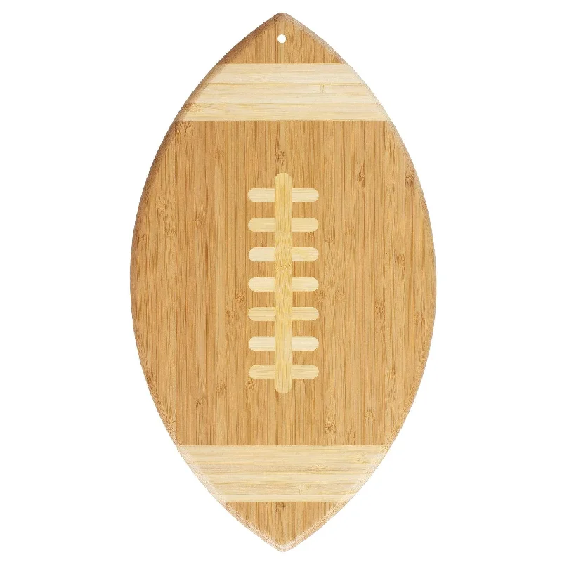 Totally Bamboo - Football Shaped Serving Cutting Board