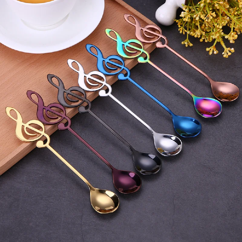 Treble Clef Music Symbol Spoons