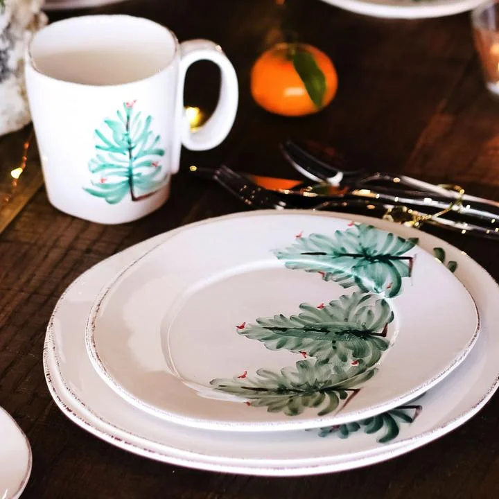 Vietri - Lastra Holiday Dinner Plate