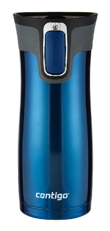 Contigo West Loop 'autoseal' Mug - Monaco Blue 473ml