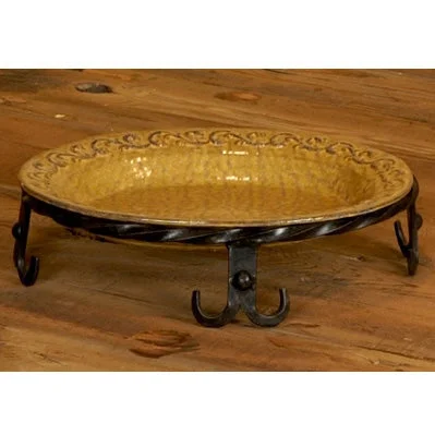 Wrought Iron Villa Serving Platter